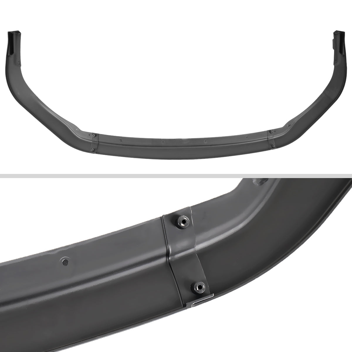 2013-2015 Lexus ES350 Glossy Black 3PC Front Bumper Lip Splitter Kit