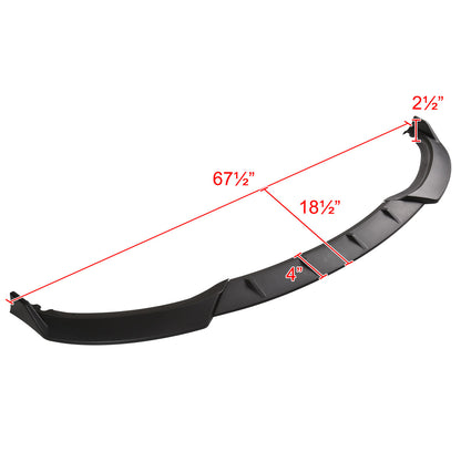 2016-2019 BMW 3 Series F30/F35 Polypropylene 3PC Bumper Lip