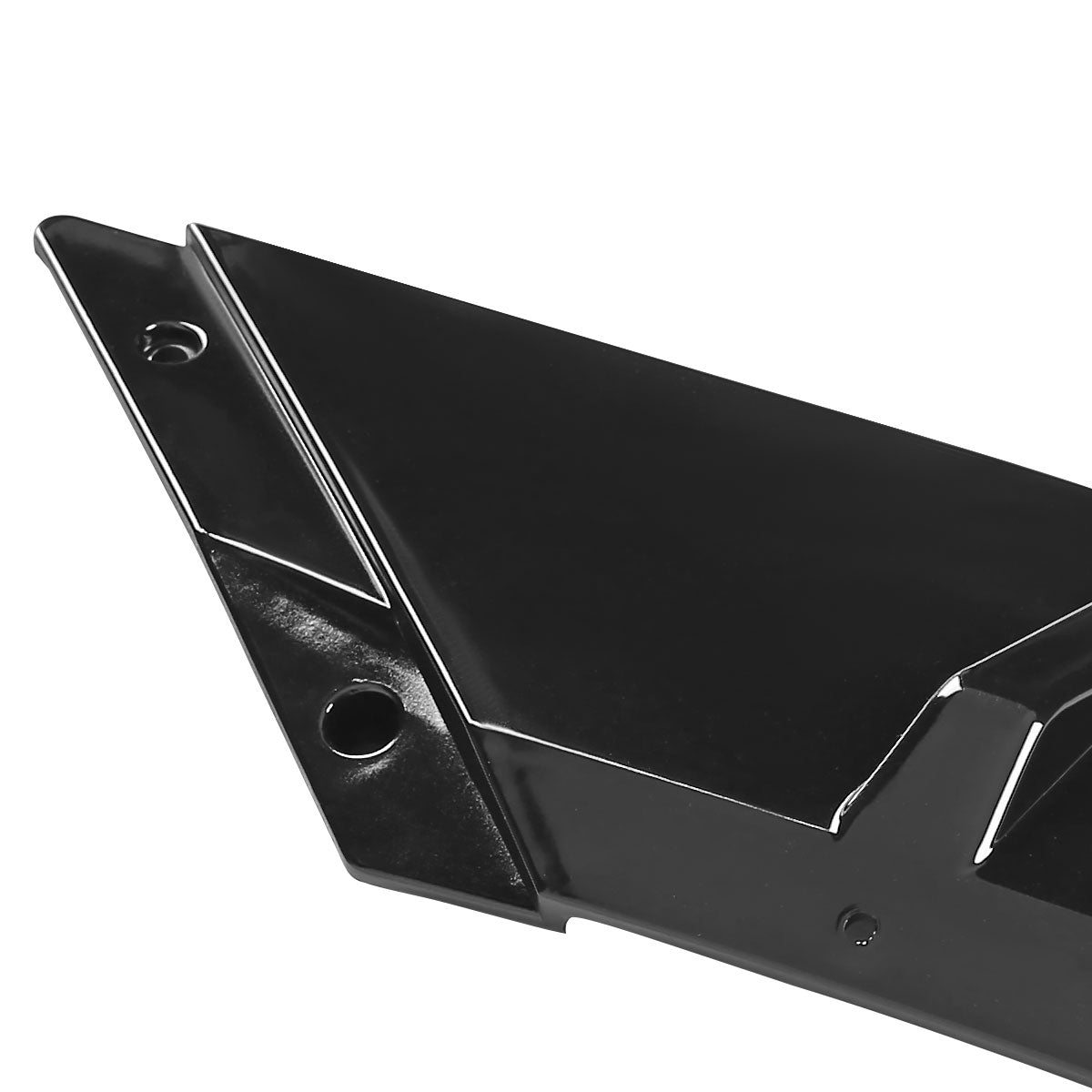 2016-2019 BMW 3 Series F30/F35 Glossy Black Polypropylene 3PC Bumper Lip