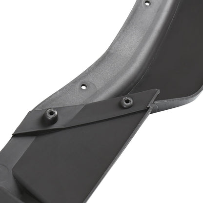2016-2019 BMW 3 Series F30/F35 Glossy Black Polypropylene 3PC Bumper Lip