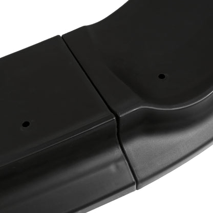 2014-2017 Honda Fit Matte Black 3PC Style Front Bumper Lip