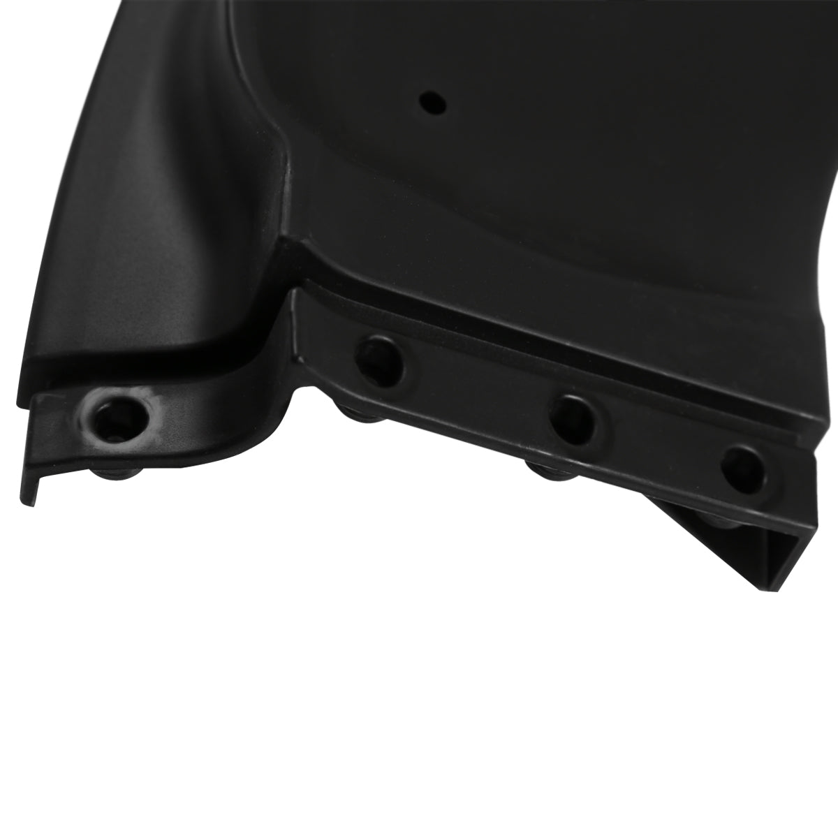 2014-2017 Honda Fit Matte Black 3PC Style Front Bumper Lip