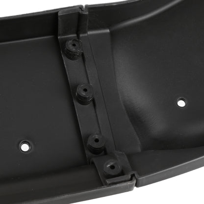 2014-2017 Honda Fit Matte Black 3PC Style Front Bumper Lip