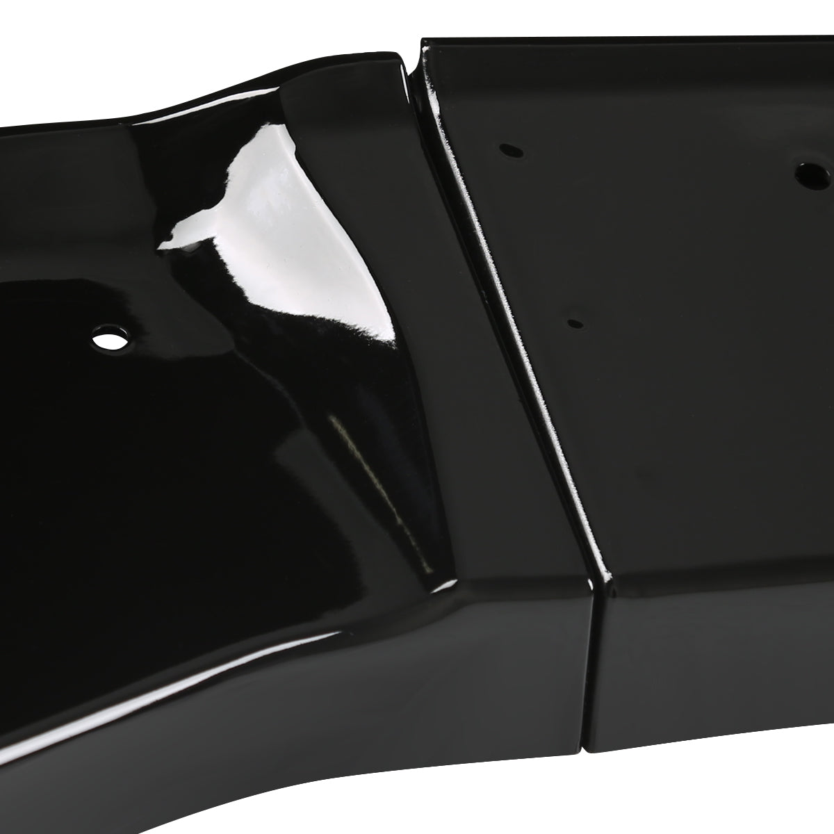 2014-2017 Honda Fit Glossy Black Polypropylene 3PC Bumper Lip