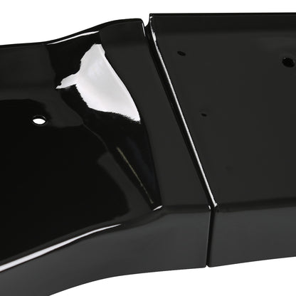 2014-2017 Honda Fit Glossy Black Polypropylene 3PC Bumper Lip