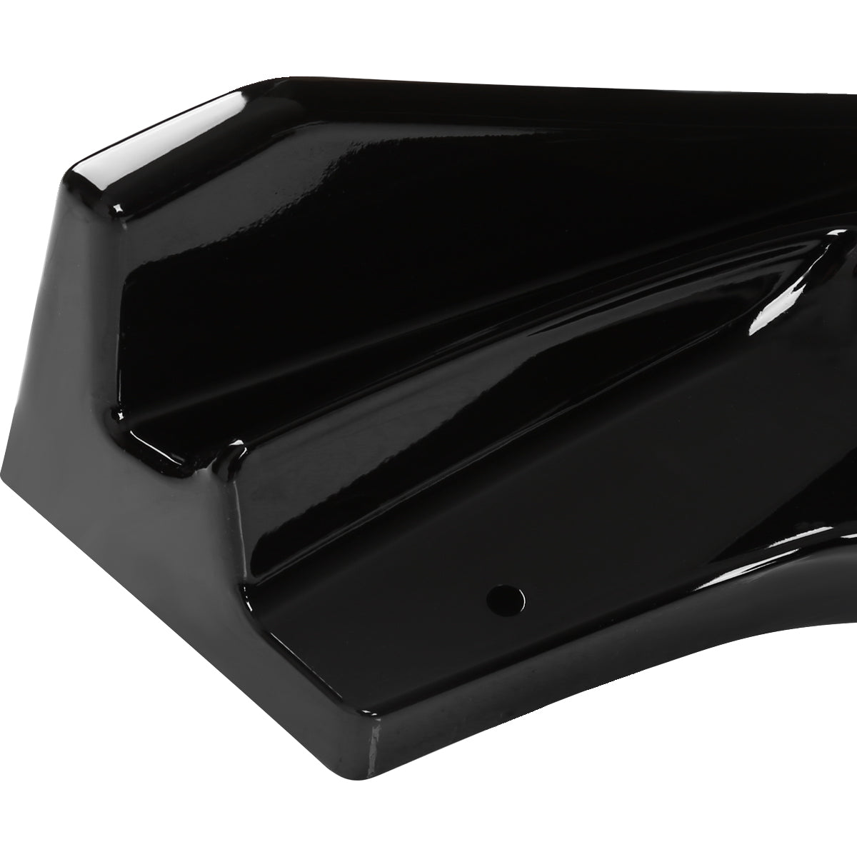 2014-2017 Honda Fit Glossy Black Polypropylene 3PC Bumper Lip