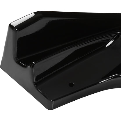 2014-2017 Honda Fit Glossy Black Polypropylene 3PC Bumper Lip