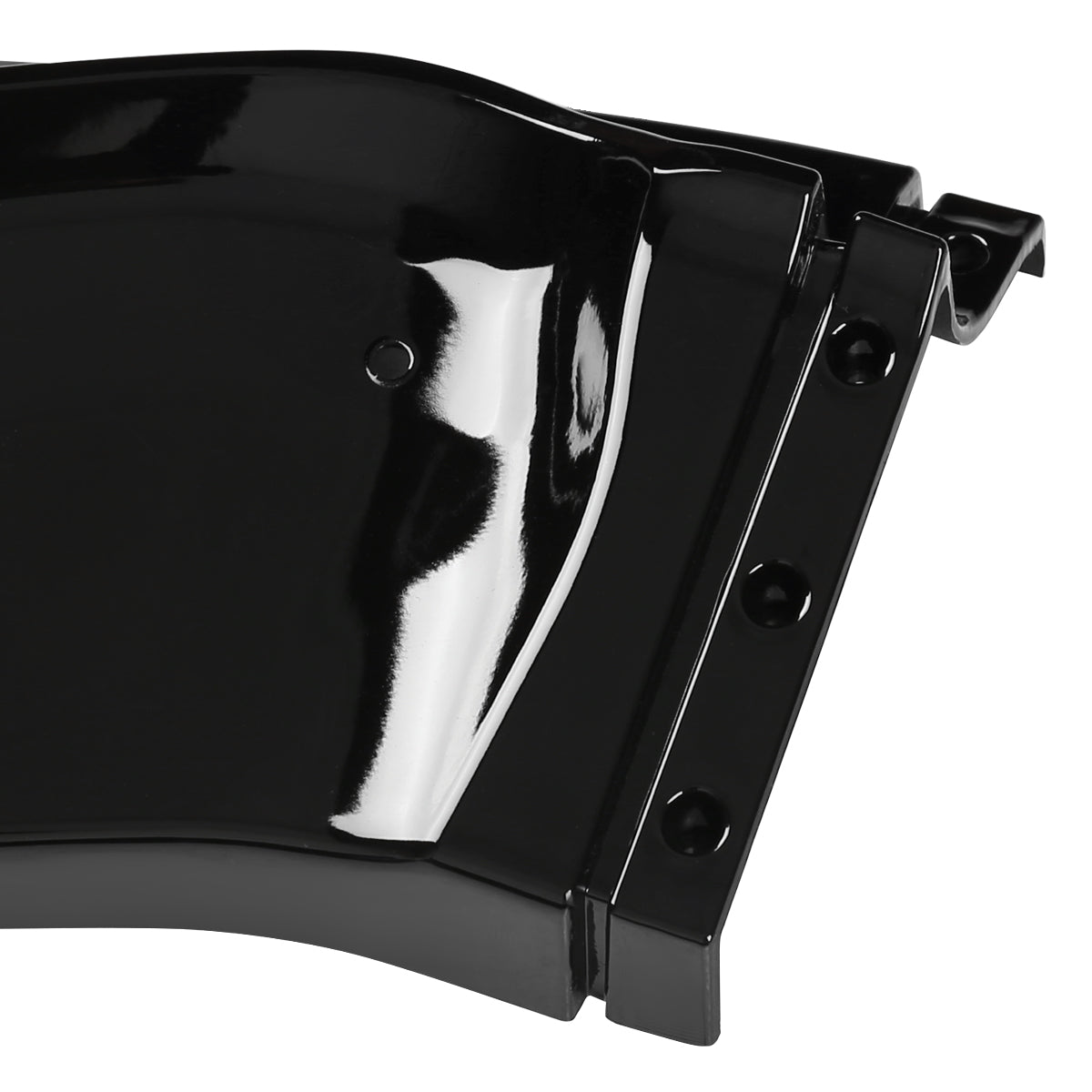 2014-2017 Honda Fit Glossy Black Polypropylene 3PC Bumper Lip