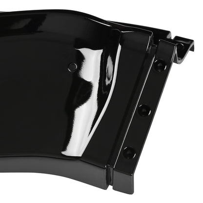2014-2017 Honda Fit Glossy Black Polypropylene 3PC Bumper Lip