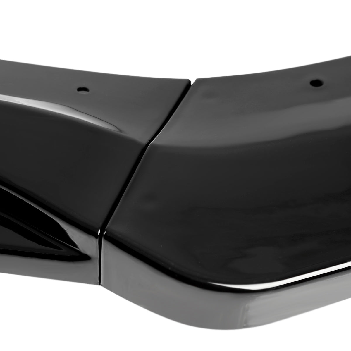 2015-2018 Ford Focus Glossy Black Polypropylene 3PC Bumper Lip