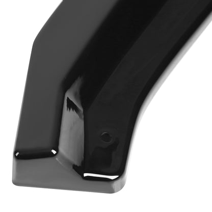 2015-2018 Ford Focus Glossy Black Polypropylene 3PC Bumper Lip