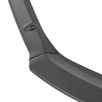 2014-2019 Ford Fiesta Matte Black 3PC Front Bumper Lip Splitter Kit
