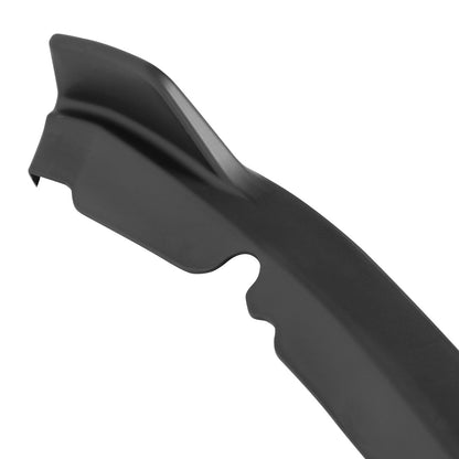 2019-2020 Ford Fusion Matte Black 3PC Front Bumper Lip Splitter Kit