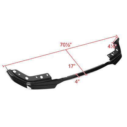 2019-2020 BMW 3 Series G20/G21 Glossy Black ABS 3PC Front Bumper Lip Set