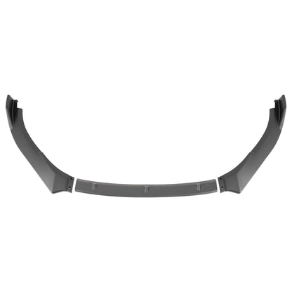 2010-2013 Volkswagen Golf/GTI Matte Black 3PC Front Bumper Lip Splitter Kit