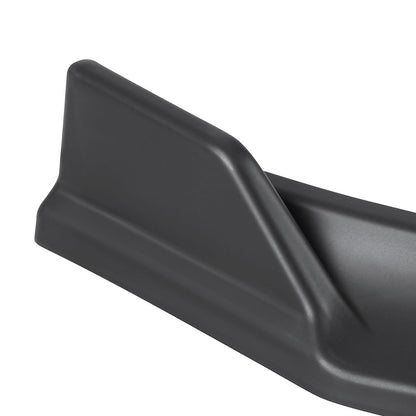 2014-2017 Volkswagen Golf Mk7 Matte Black Polypropylene 3PC Bumper Lip