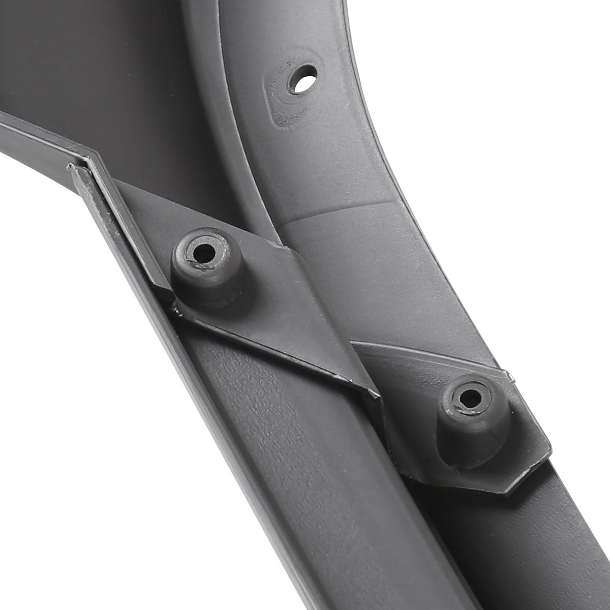 2014-2017 Volkswagen Golf Mk7 Matte Black Polypropylene 3PC Bumper Lip