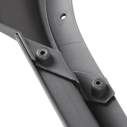 2014-2017 Volkswagen Golf Mk7 Matte Black Polypropylene 3PC Bumper Lip