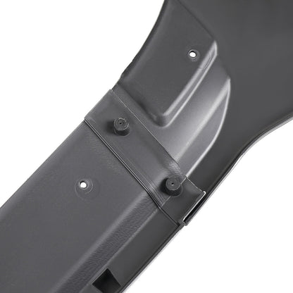 2014-2020 Volkswagen Golf GTI/R/R-Line Matte Black Polypropylene 3PC Front Bumper Lip Set