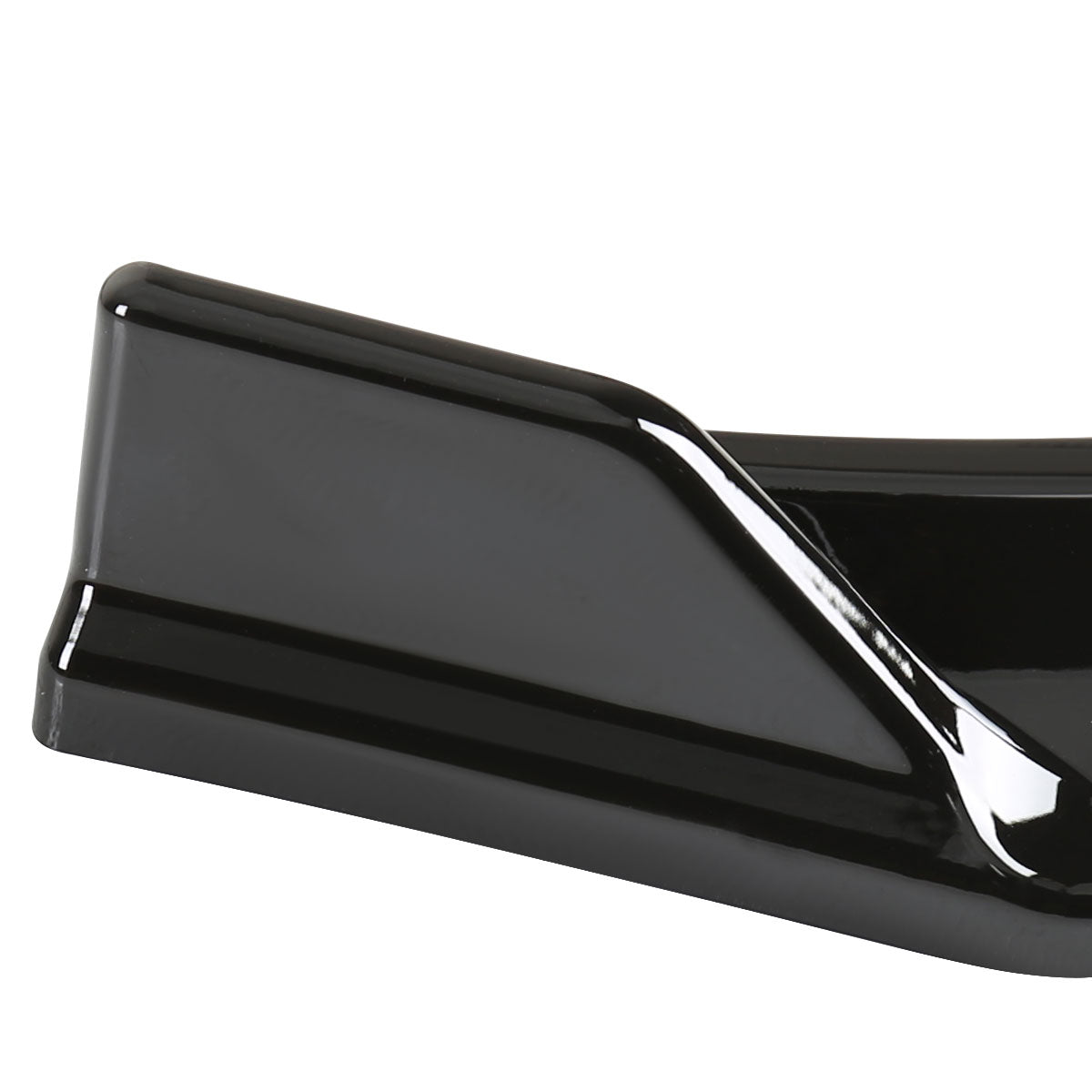 2014-2017 Volkswagen Golf Mk7 Glossy Black Polypropylene 3PC Bumper Lip