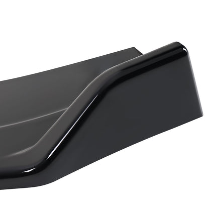 2014-2020 Volkswagen Golf GTI/R/R-Line Glossy Black Polypropylene 3PC Front Bumper Lip Set