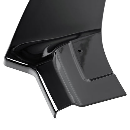 2014-2020 Volkswagen Golf GTI/R/R-Line Glossy Black Polypropylene 3PC Front Bumper Lip Set