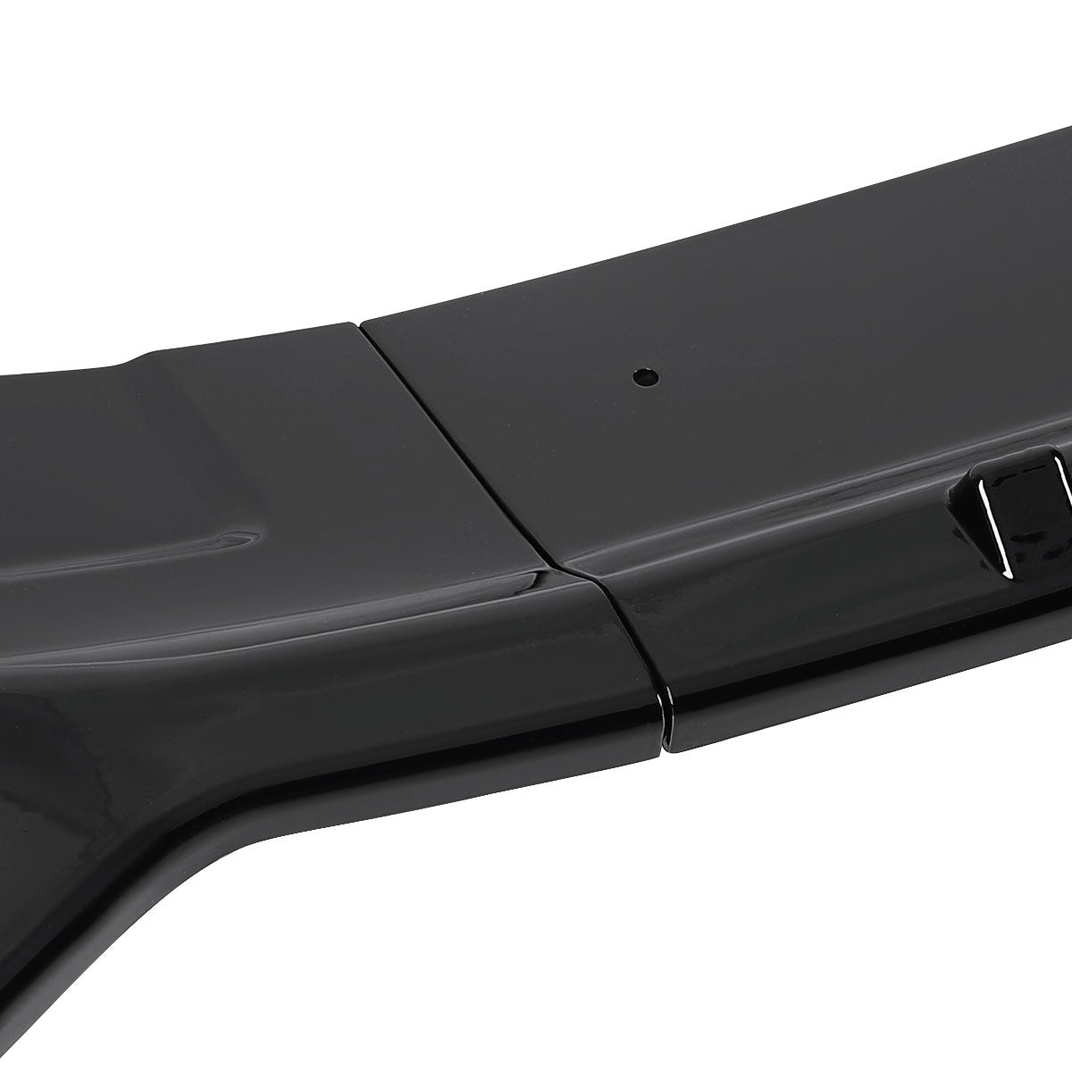 2014-2020 Volkswagen Golf GTI/R/R-Line Glossy Black Polypropylene 3PC Front Bumper Lip Set
