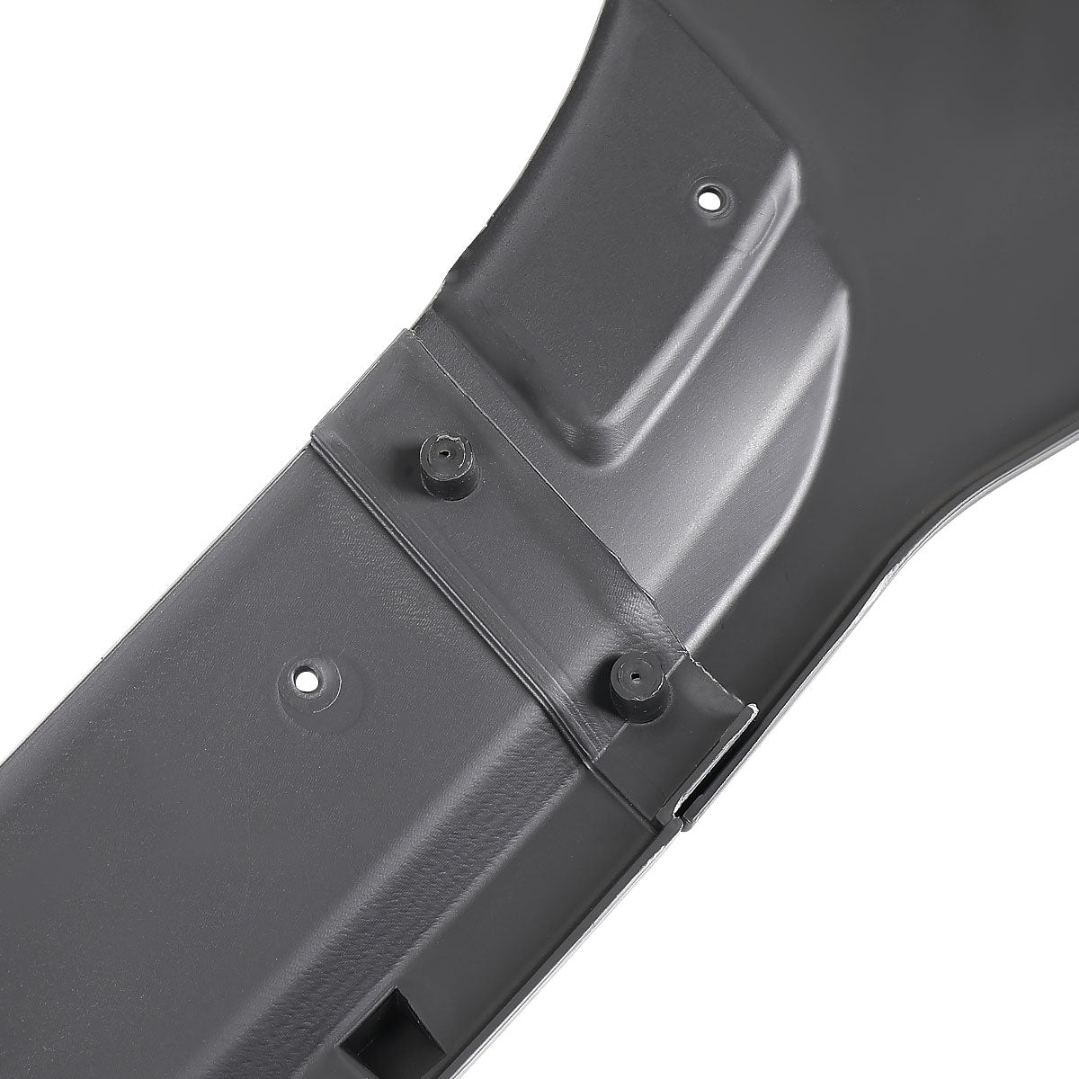 2014-2020 Volkswagen Golf GTI/R/R-Line Glossy Black Polypropylene 3PC Front Bumper Lip Set
