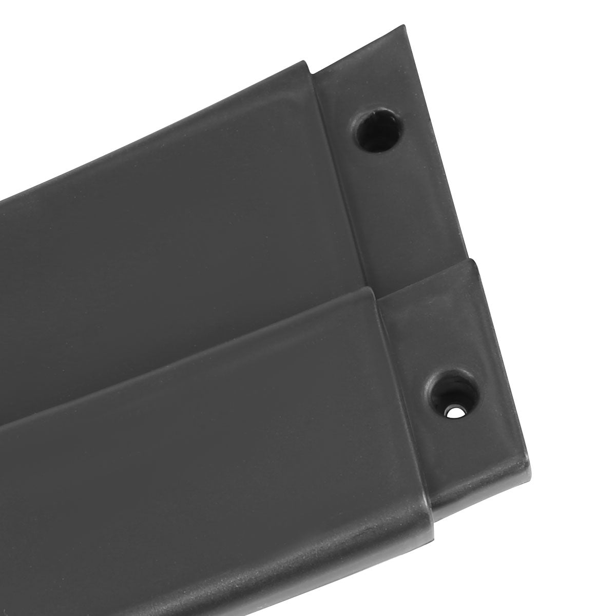 2017-2018 Hyundai Elantra Matte Black Polypropylene 3PC Bumper Lip