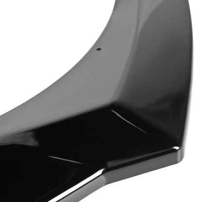 2021-2022 Hyundai Elantra Glossy Black 3PC Front Bumper Lip Splitter Kit