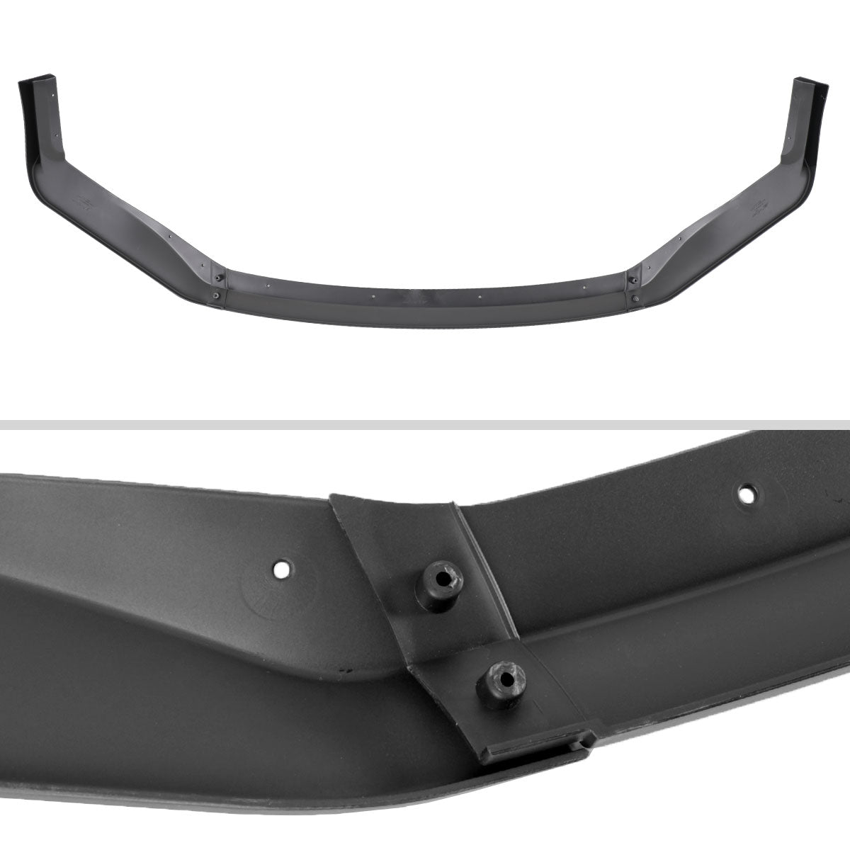 2017-2020 Lexus IS200t/IS300/IS350 Matte Black 3PC Front Bumper Lip Splitter Kit