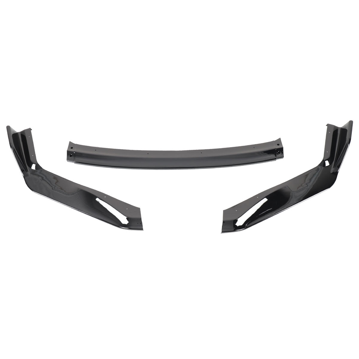 2017-2020 Lexus IS200t/IS300/IS350 Glossy Black 3PC Front Bumper Lip Splitter Kit