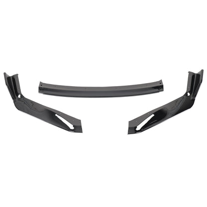 2017-2020 Lexus IS200t/IS300/IS350 Glossy Black 3PC Front Bumper Lip Splitter Kit