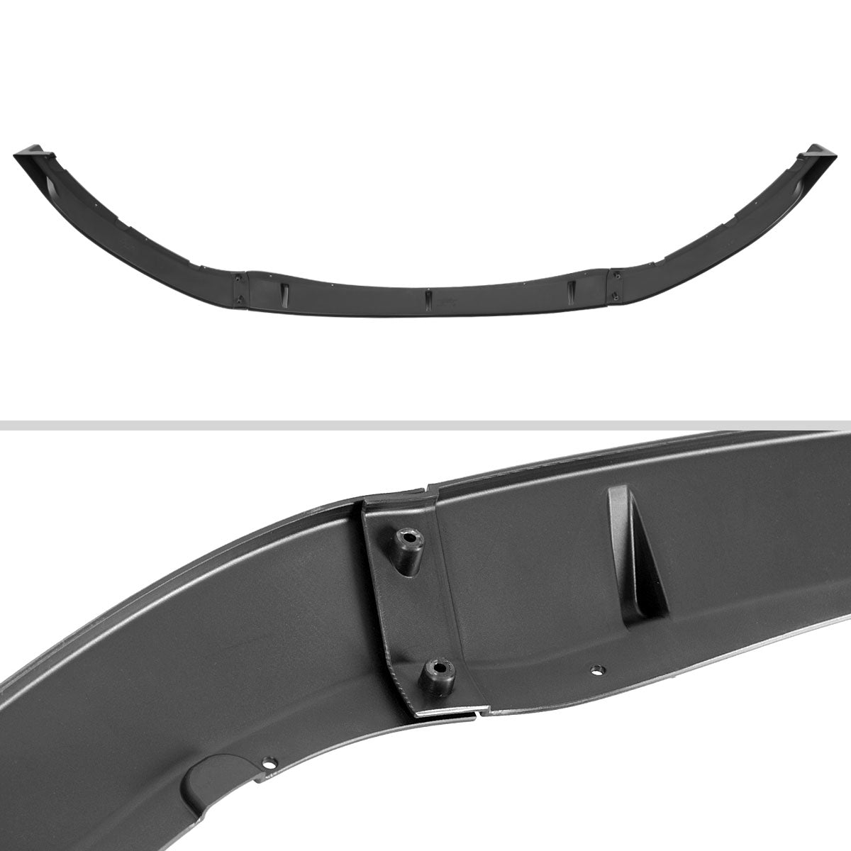 2016-2025 Mazda Miata MX-5 Glossy Black 3PC Front Bumper Lip Splitter Kit