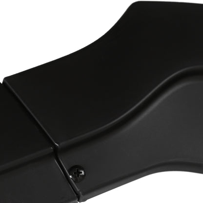 2015-2017 Ford Mustang Matte Black Polypropylene 3PC Bumper Lip
