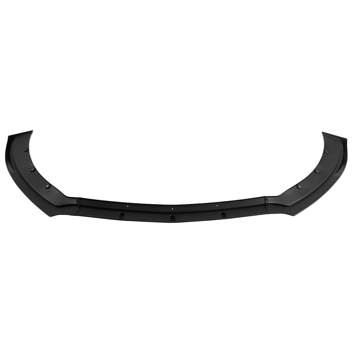 2015-2017 Ford Mustang Matte Black Polypropylene 3PC Bumper Lip