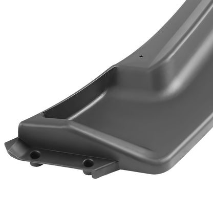 2014-2018 Mazda 3 Matte Black Polypropylene 3PC Bumper Lip