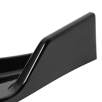 2014-2018 Mazda 3 Glossy Black Polypropylene 3PC Bumper Lip