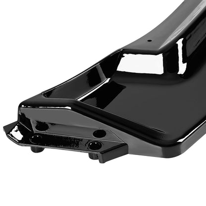2014-2018 Mazda 3 Glossy Black Polypropylene 3PC Bumper Lip
