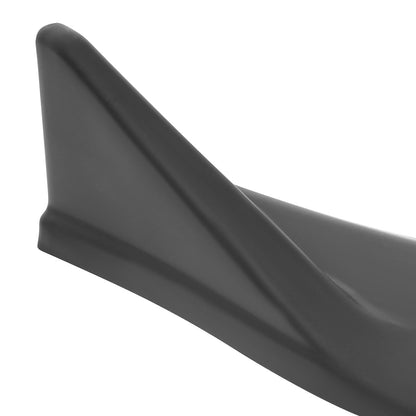 2019-2020 Mazda 3 Matte Black Polypropylene 3PC Front Bumper Lip Set