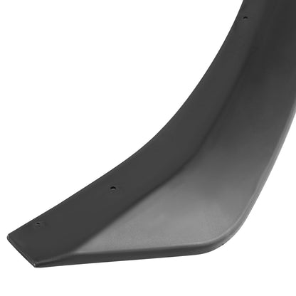 2019-2020 Mazda 3 Matte Black Polypropylene 3PC Front Bumper Lip Set