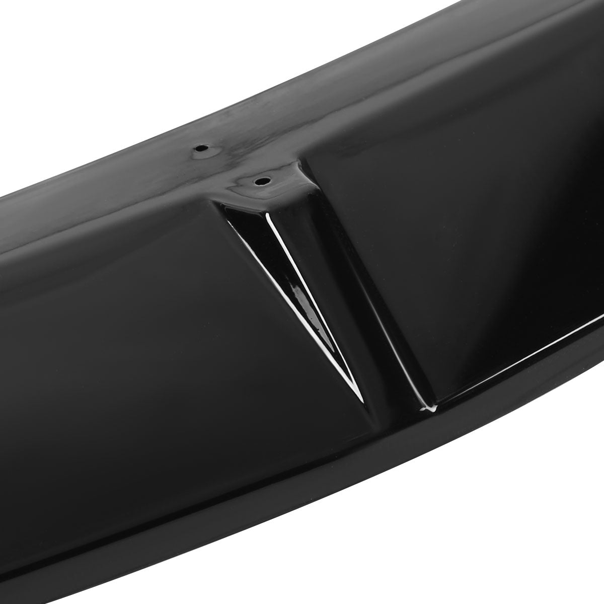 2019-2020 Mazda 3 Glossy Black Polypropylene 3PC Front Bumper Lip Set