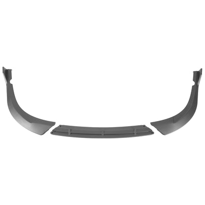 2016-2018 Kia Optima SXL Matte Black 3PC Front Bumper Lip Splitter Kit