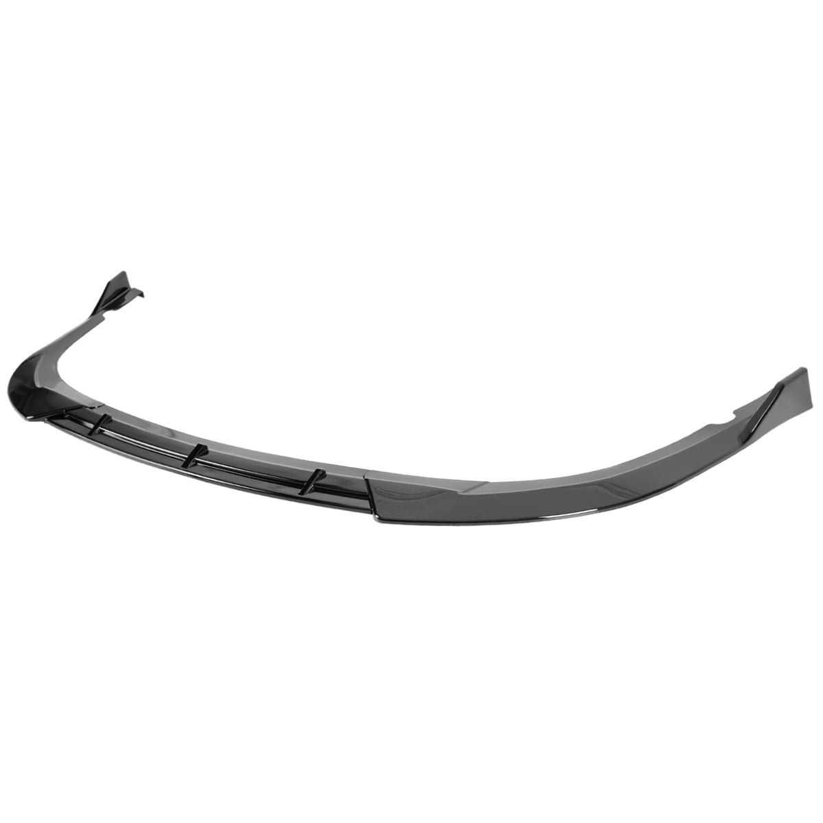 2016-2018 Kia Optima SXL Glossy Black 3PC Front Bumper Lip Splitter Kit