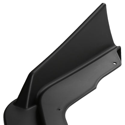 2014-2018 Infiniti Q50 Sport Matte Black Polypropylene 3PC Bumper Lip