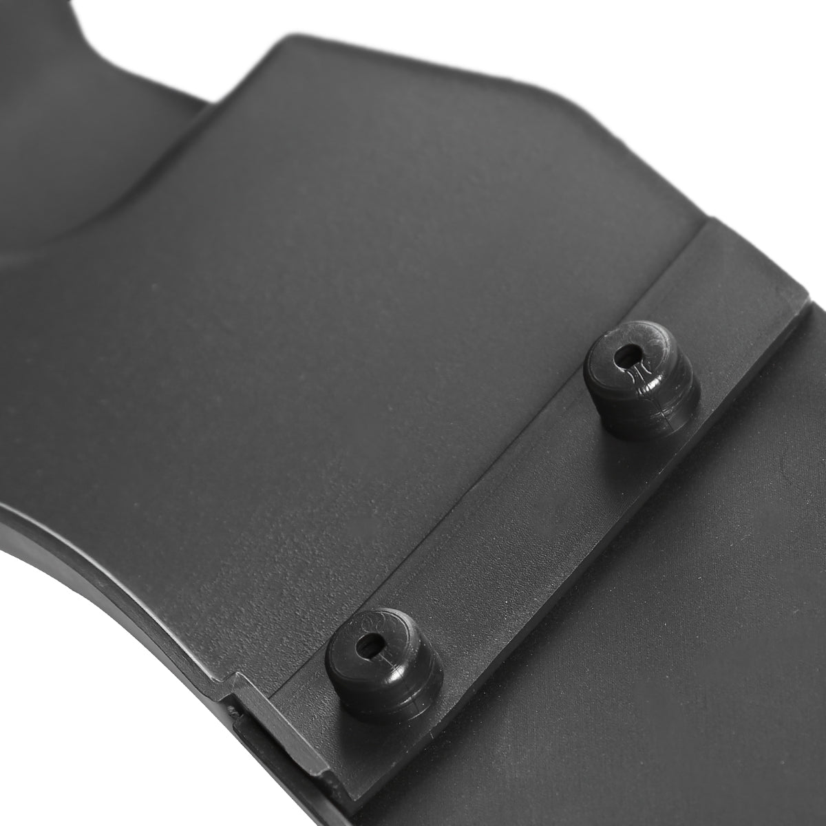 2014-2018 Infiniti Q50 Sport Matte Black Polypropylene 3PC Bumper Lip