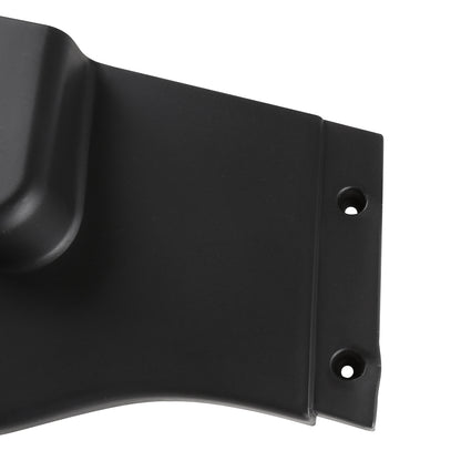 2014-2017 Infiniti Q50 Matte Black Polypropylene 3PC Bumper Lip