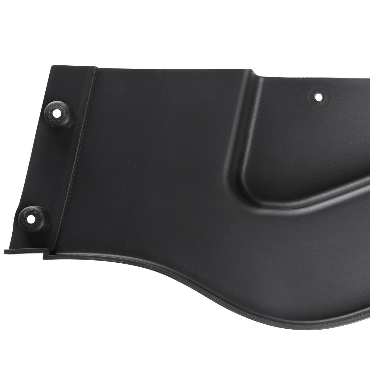 2014-2017 Infiniti Q50 Matte Black Polypropylene 3PC Bumper Lip