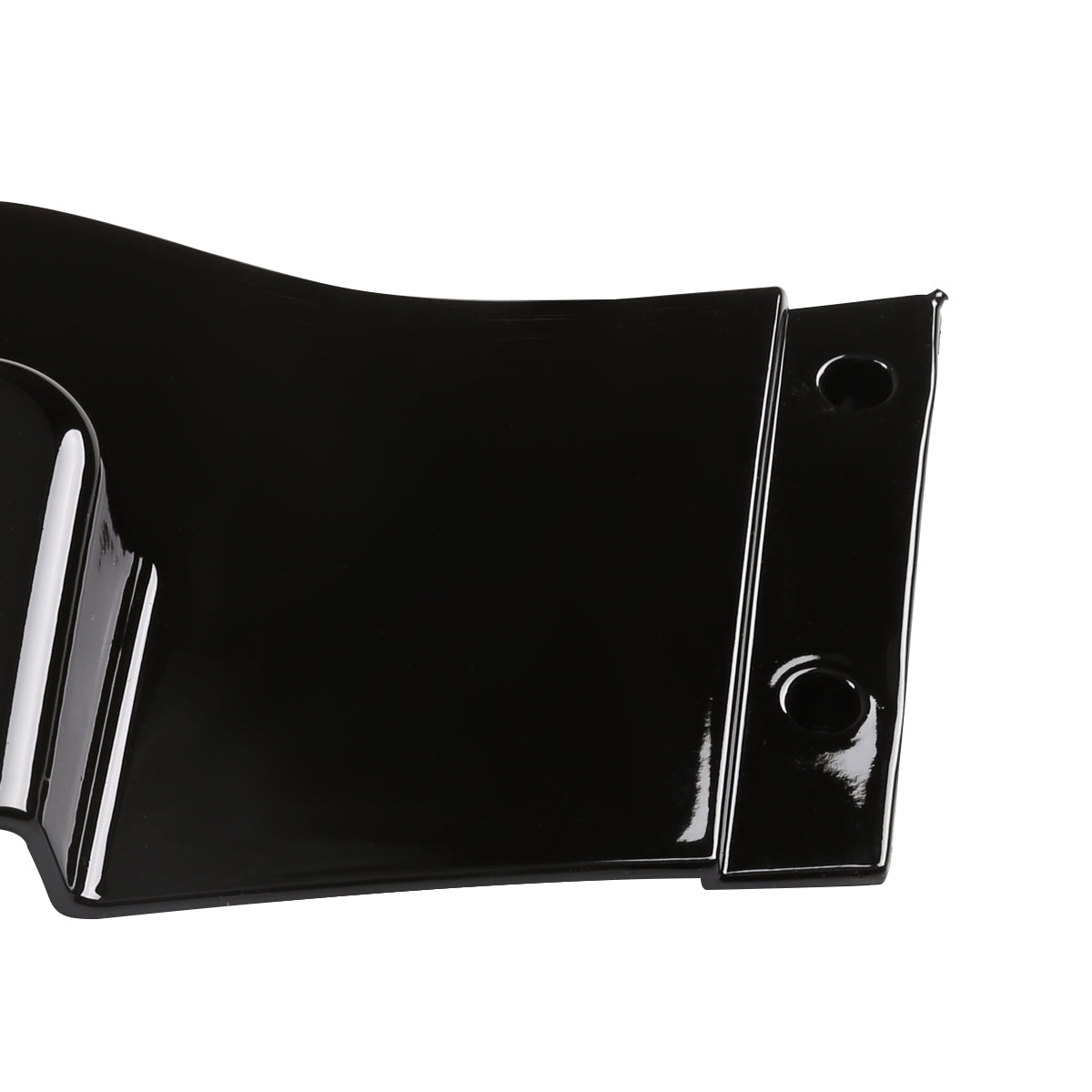 2014-2017 Infiniti Q50 Glossy Black Polypropylene 3PC Bumper Lip