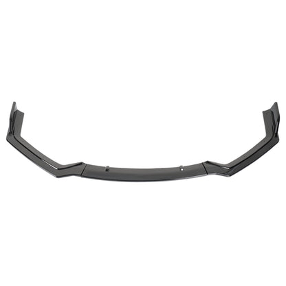 2018-2020 Infiniti Q50 Sport Glossy Black Polypropyelen 3PC Bumper Lip Set